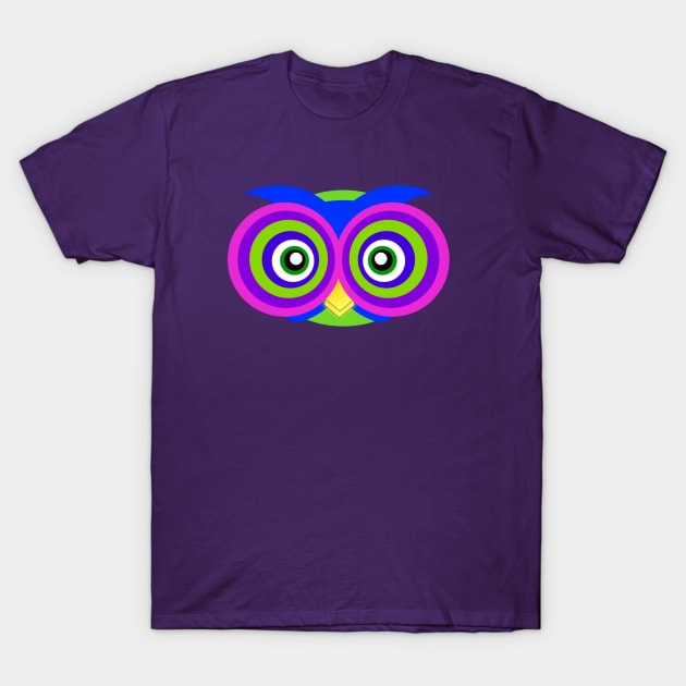 Owl Eyes Trippin' T-Shirt by Gary's Scaries